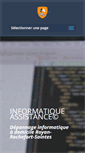 Mobile Screenshot of informatiqueassistance.net